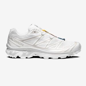 Salomon XT-6 Unisex White Sneakers M 8.5/W 9.5